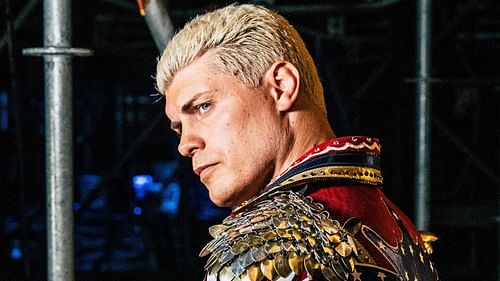 Cody Rhodes backstage at WrestleMania 38