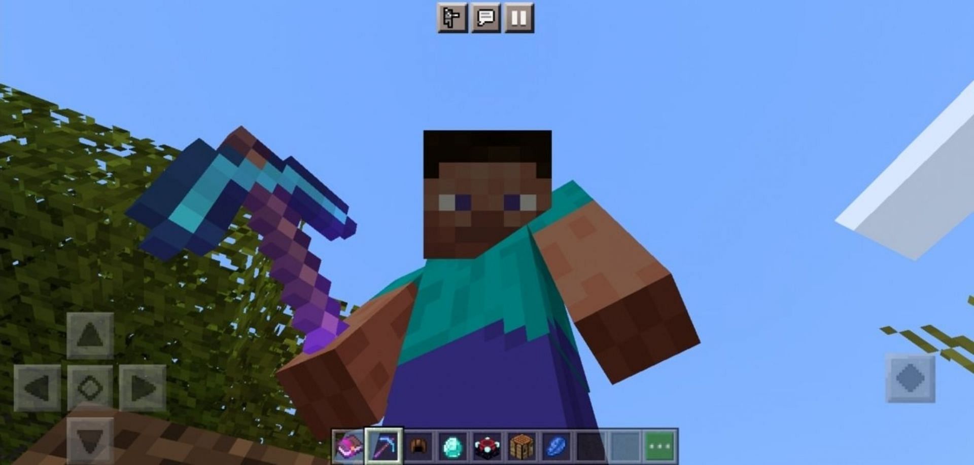 Curse of Vanishing is the one negative enchantment applicable to pickaxes (Image via Mojang)