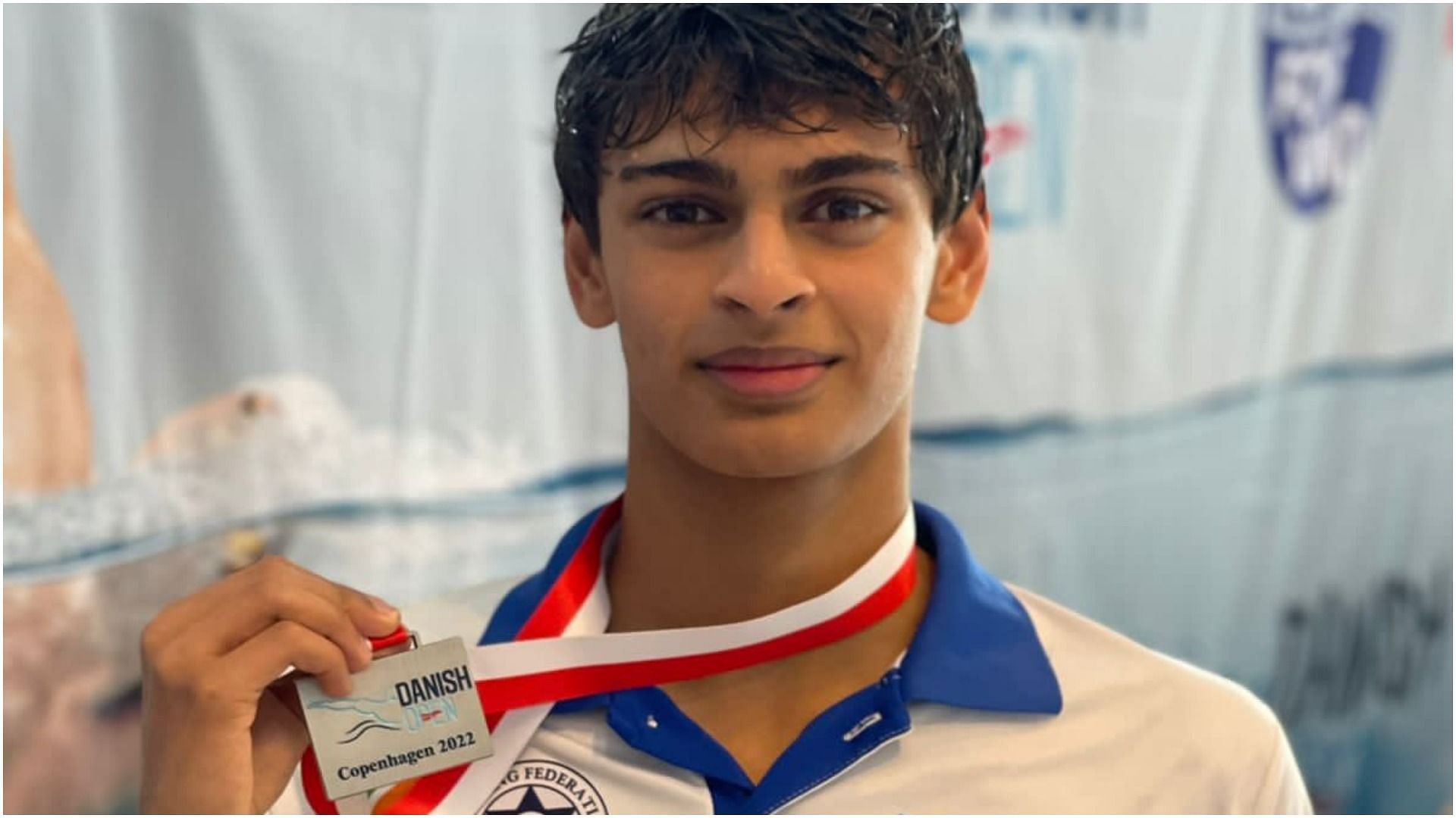 Vedaant Madhavan at Danish Open 2022 (Pic Credit: Swimming Federation of India)