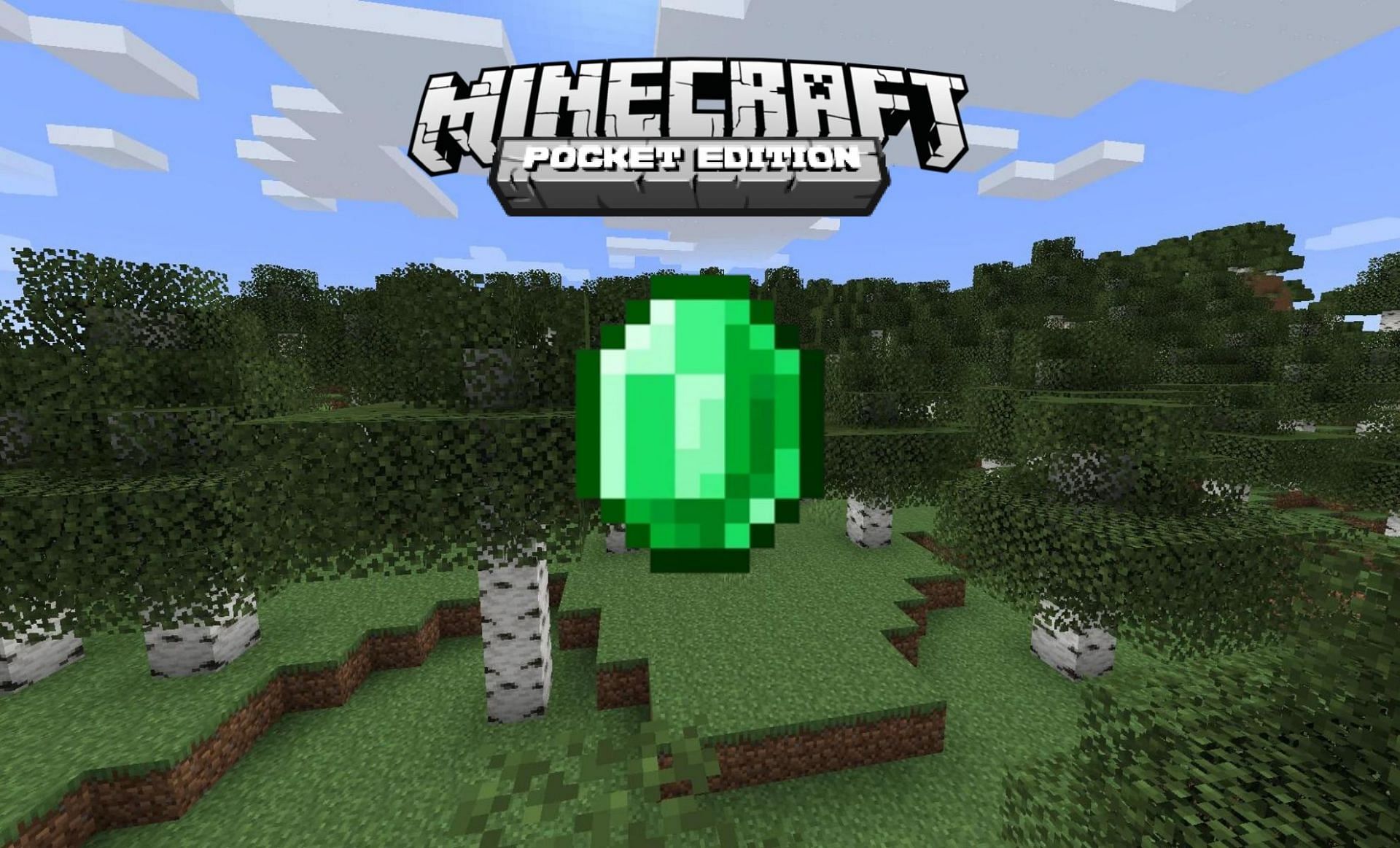 Emeralds (Images via Minecraft Wiki)