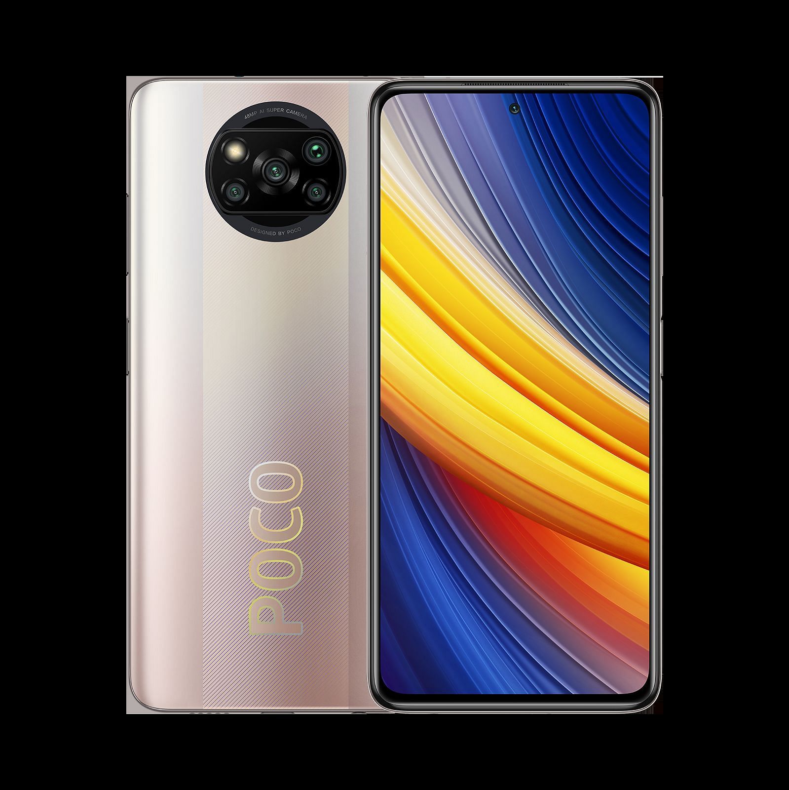 The Mi Poco X3 Pro (Image via Mi)