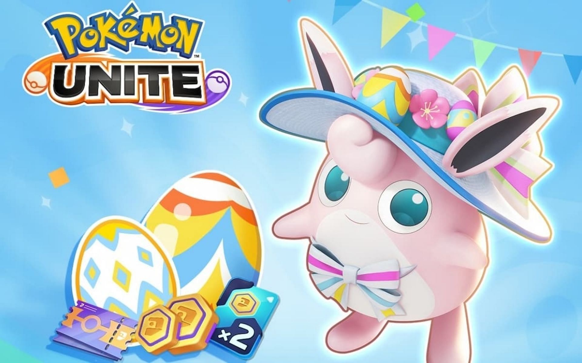 Wigglytuff&#039;s new Holowear features a stylish hat (Image via TiMi Studios)