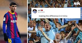 "Making the difference in 2 mins" - Fans label player as 'Pedri of Manchester City' after display against Atletico Madrid