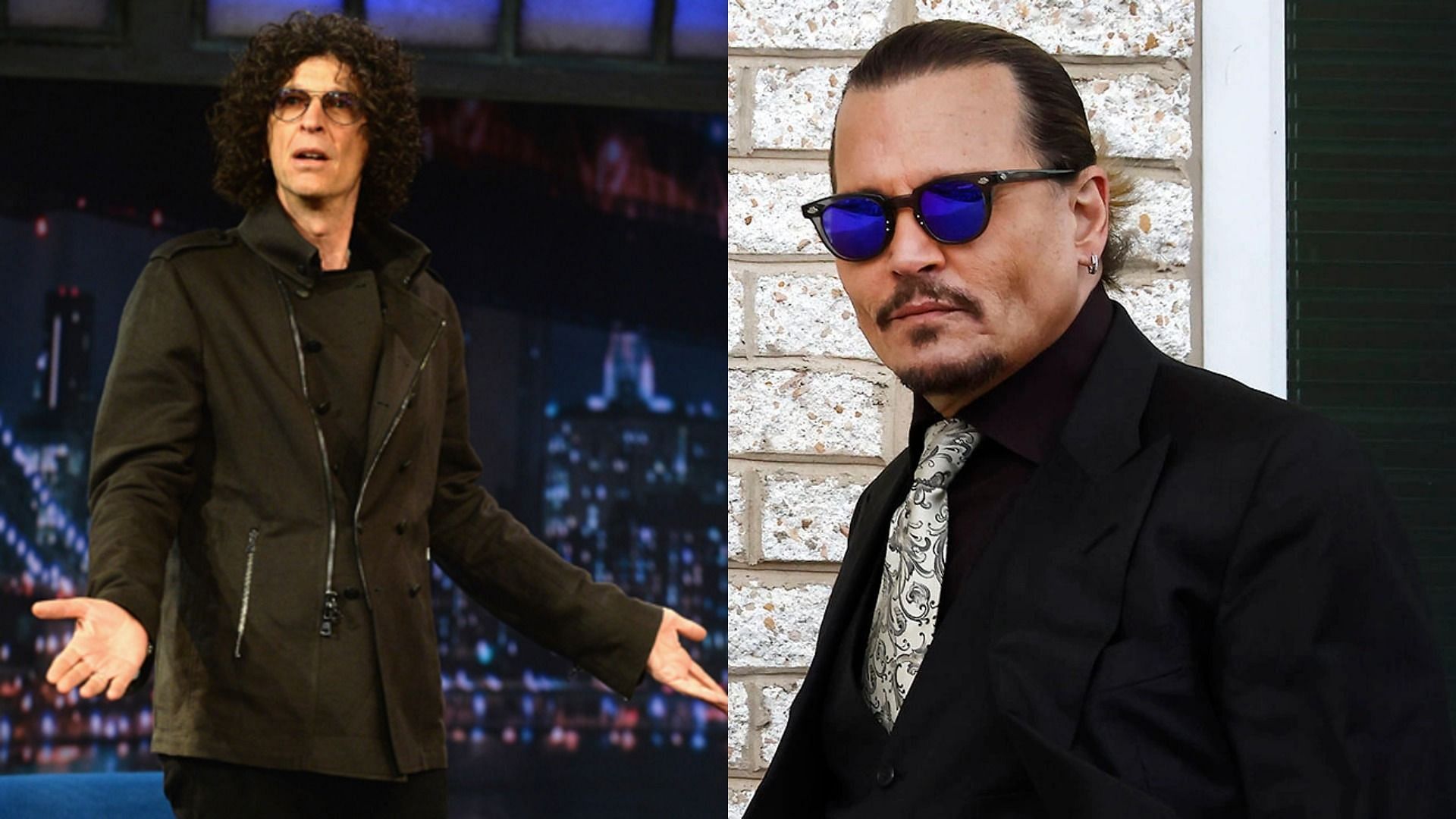 Howard Stern expressed his opinions on the current Johnny Depp defamation case during his radio show on April 25. (Image via Getty Images/Theo Wargo/Paul Morigi)