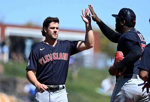 Cleveland Guardians v Los Angeles Dodgers