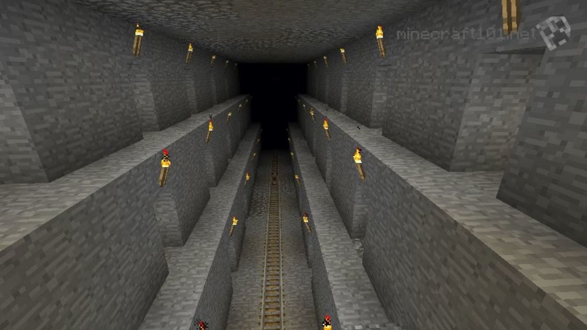 Branch mining is the traditional method, but it certainly still works (Image via Mojang)