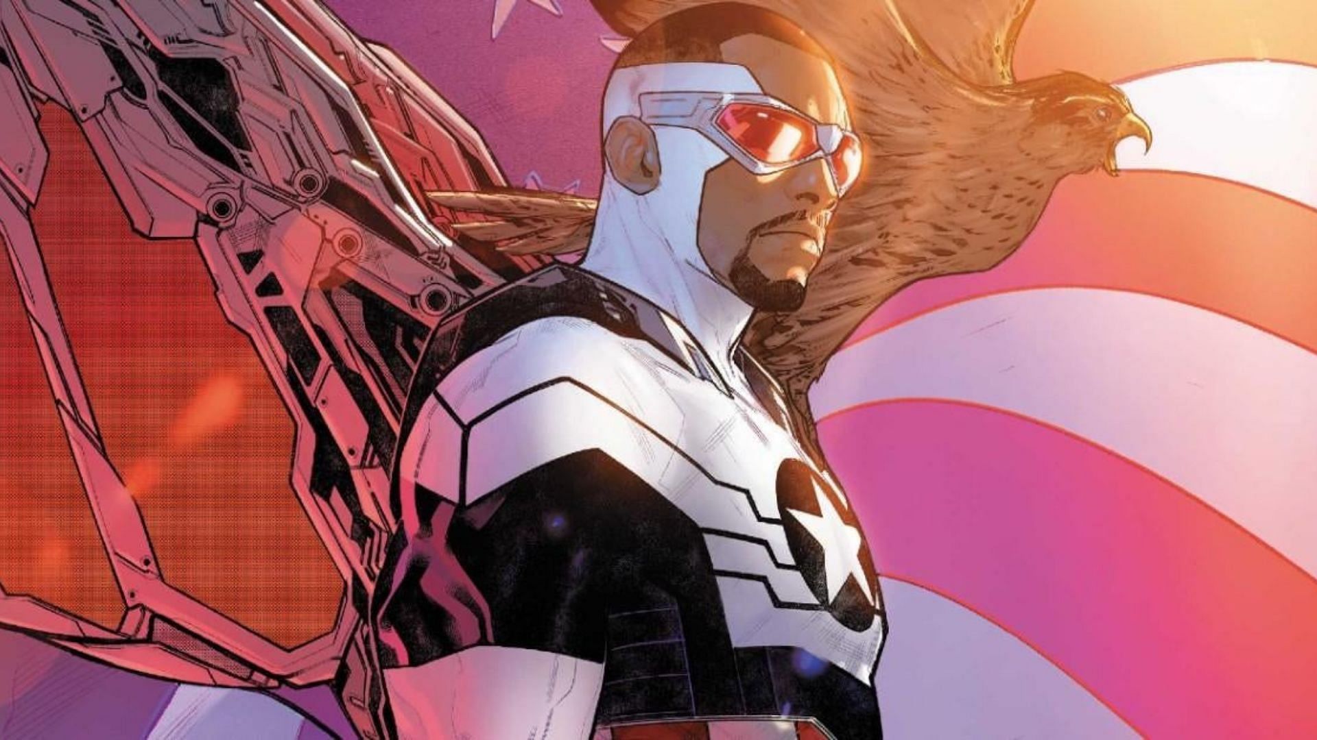 Sam Wilson picks up the shield for yet another adventure (Image via Marvel)