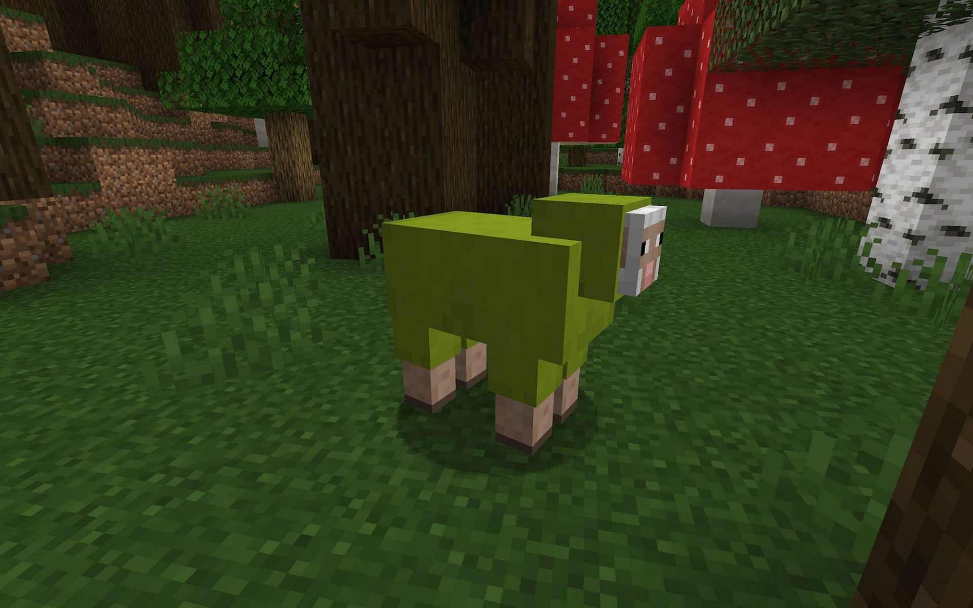 Rainbow sheep [Image via Minecraft]
