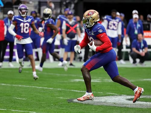 Deebo Samuel at the NFL Pro Bowl