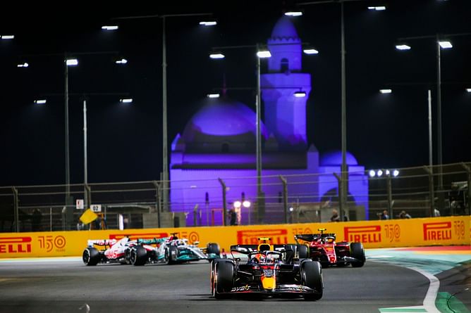 "I was trying obviously to block him" - Sergio Perez claims move on Carlos Sainz 'was done in all fairness'
