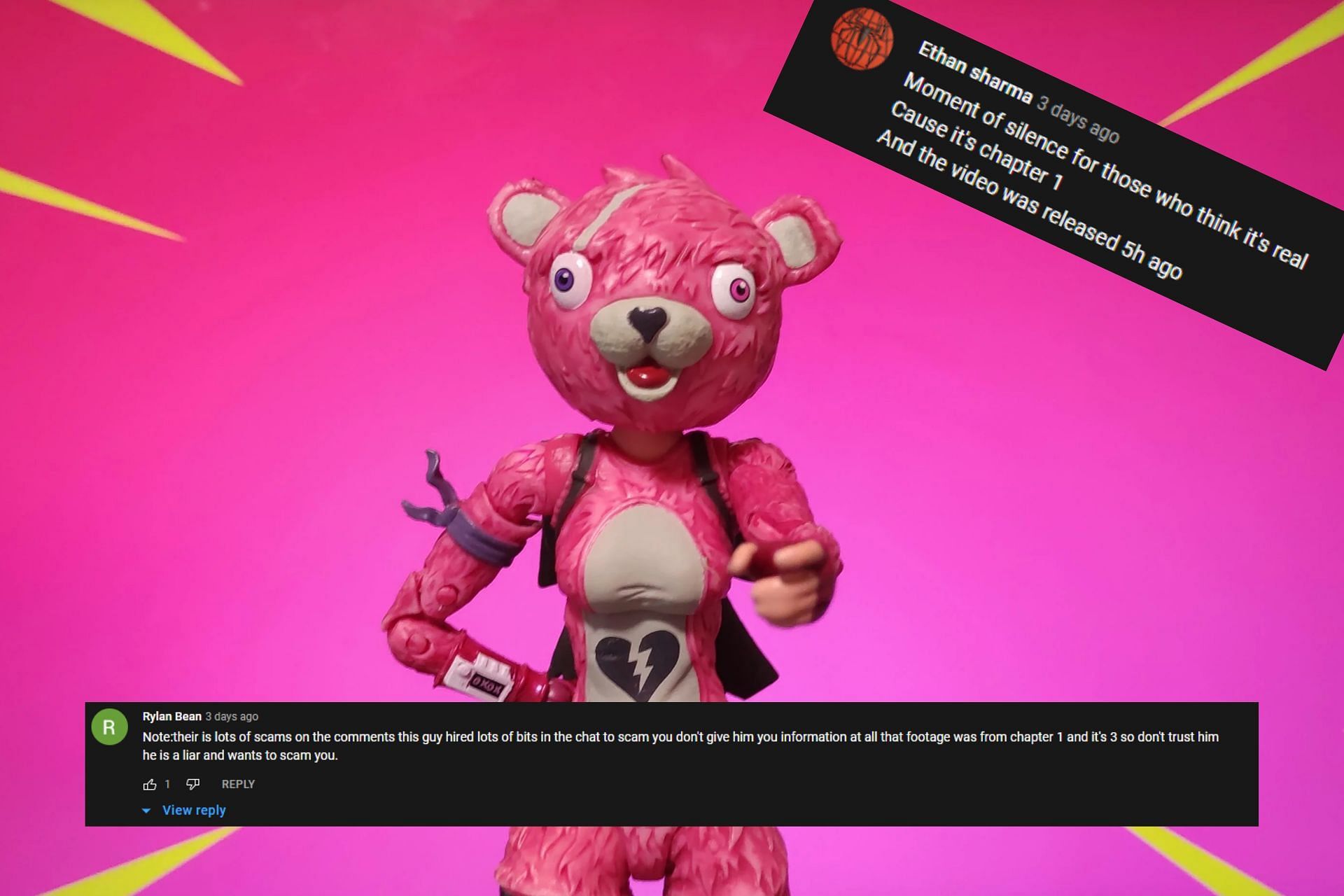 Fortnite V-Bucks scammers exposed (Image via Sportskeeda)