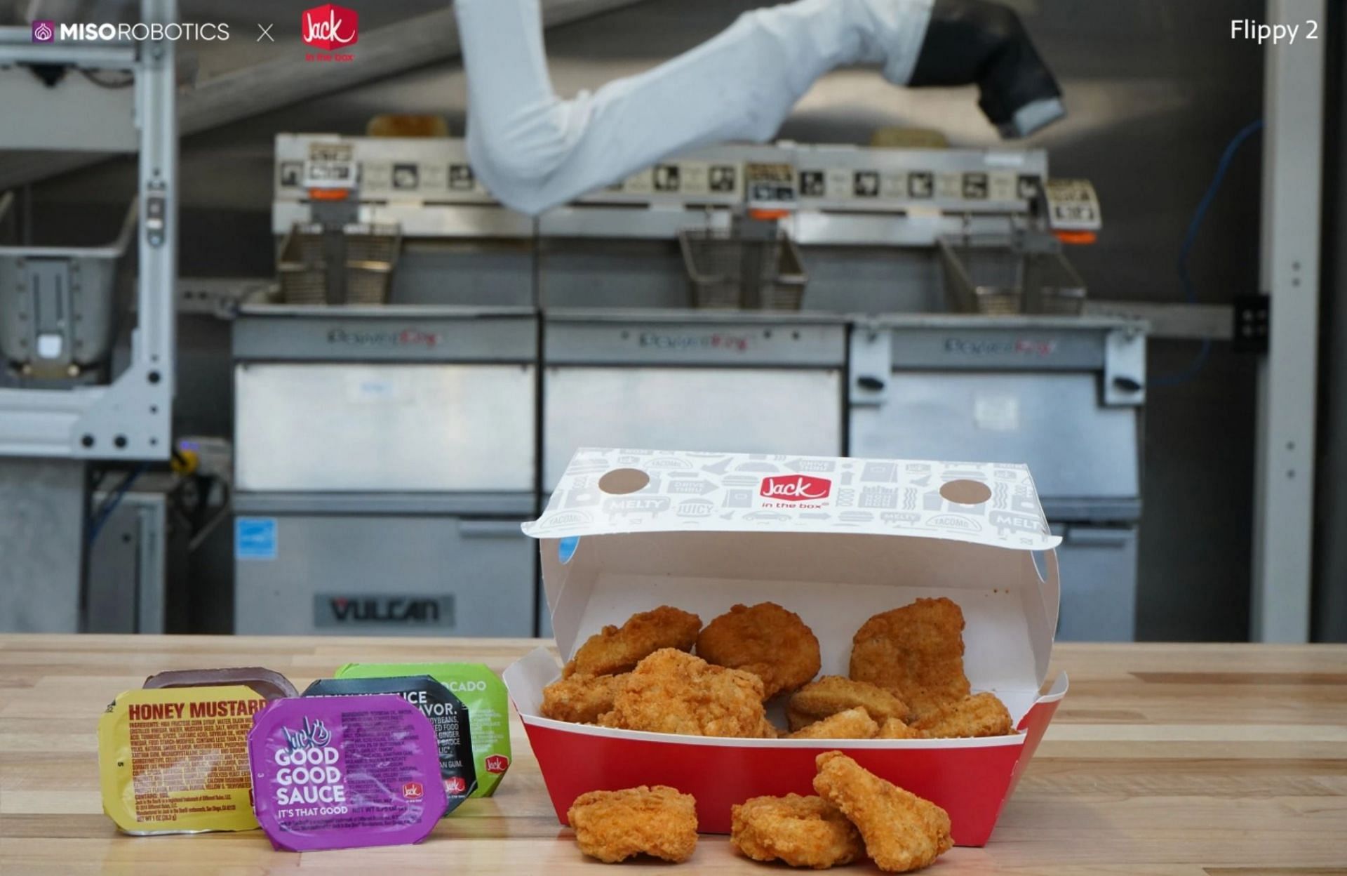 Miso Robotics tests out new kitchen robots with Jack in the Box (Images via Miso Robotics)