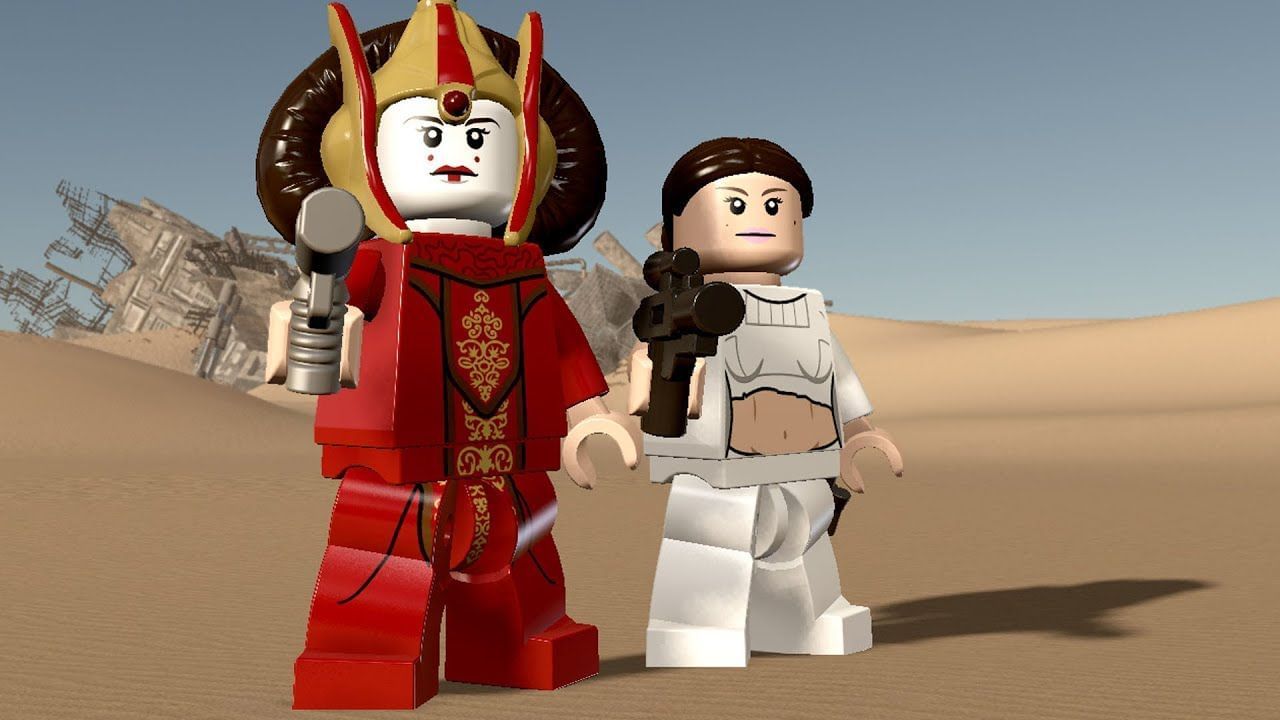 Taber performs the role of Padme in Lego Star Wars: The Skywalker Saga (Image via Throneful/YouTube)