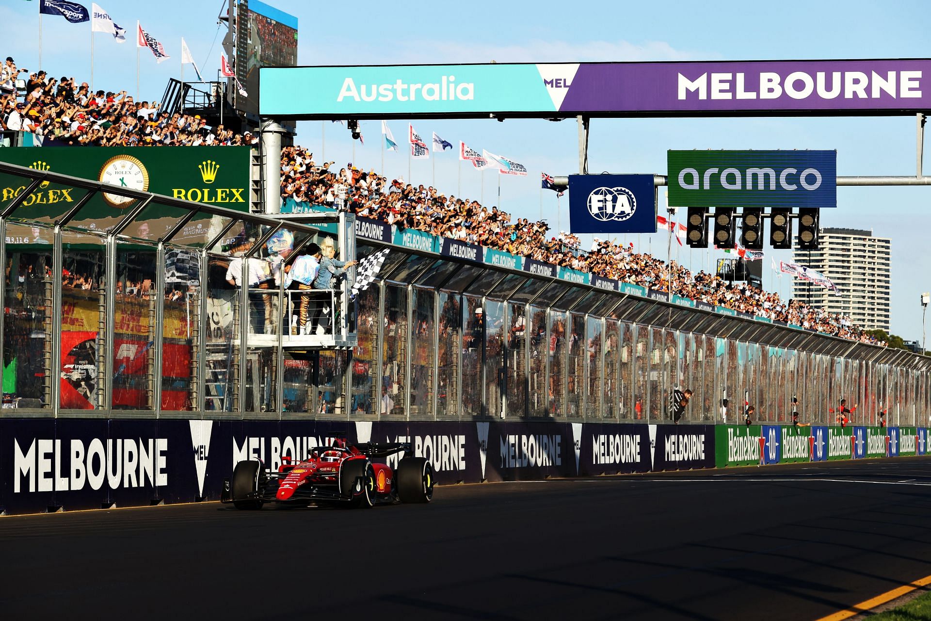 Charles Leclerc picked up his second win of the 2022 F1 season at the Australian GP