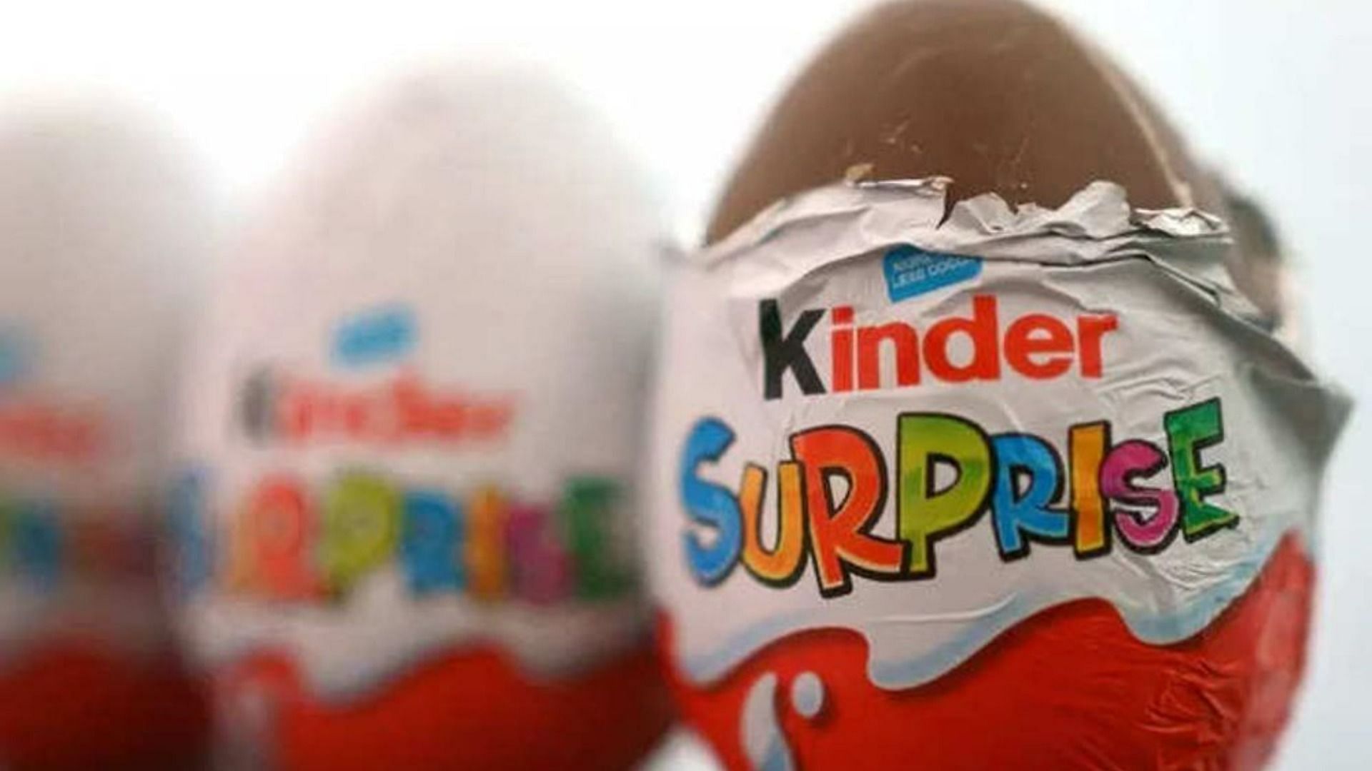 Kinder chocolate eggs recalled by Ferrero following Salmonella outbreak (Image via Victoria Jones/Getty Images)