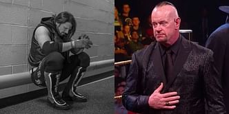"It kinda sucks because it was his last match" - AJ Styles on being The Undertaker's last opponent (Exclusive)