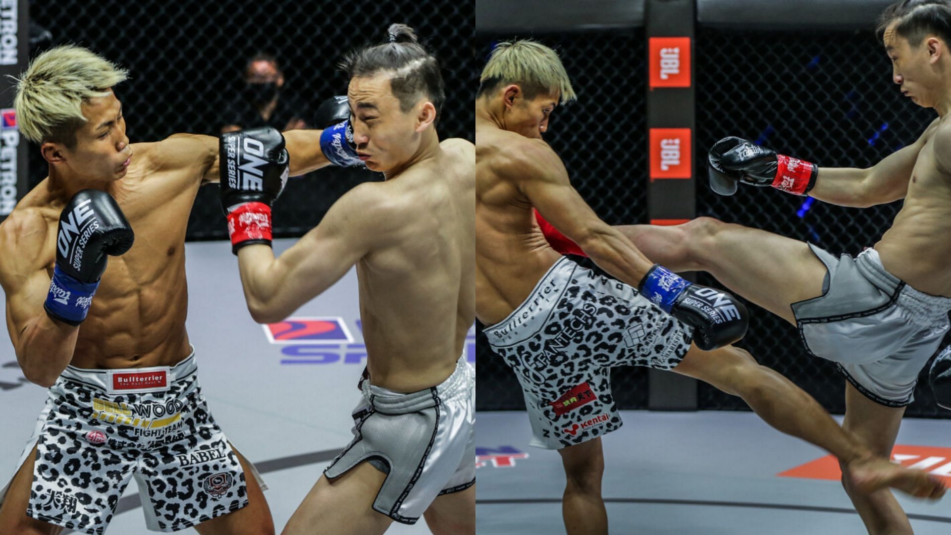 Taiki Naito (left) and Wang Wenfeng (right) [Photo Credit: ONE Championship]