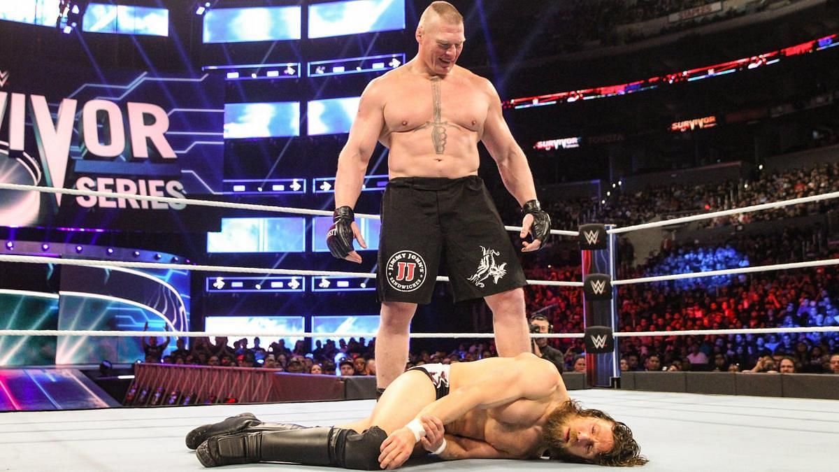 A heel vs. heel match-up with no buildup at all, Brock Lesnar and Daniel Bryan put on an excellent showing