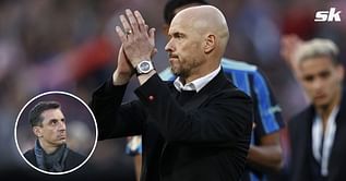 "He'd be overachieving" - Gary Neville points out what Erik ten Hag will need to achieve in his first two seasons as Manchester United boss