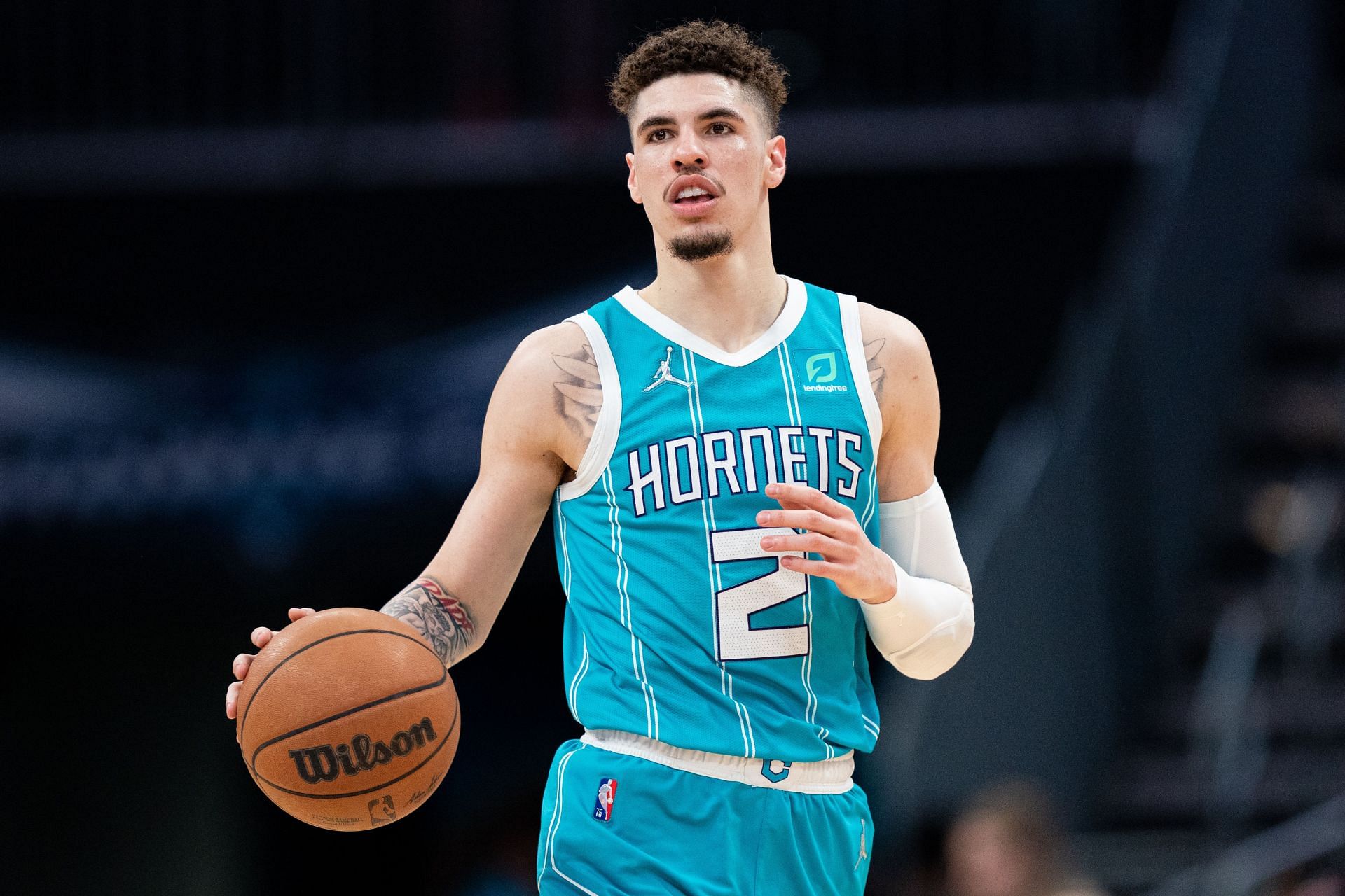 LaMelo Ball of the Charlotte Hornets.