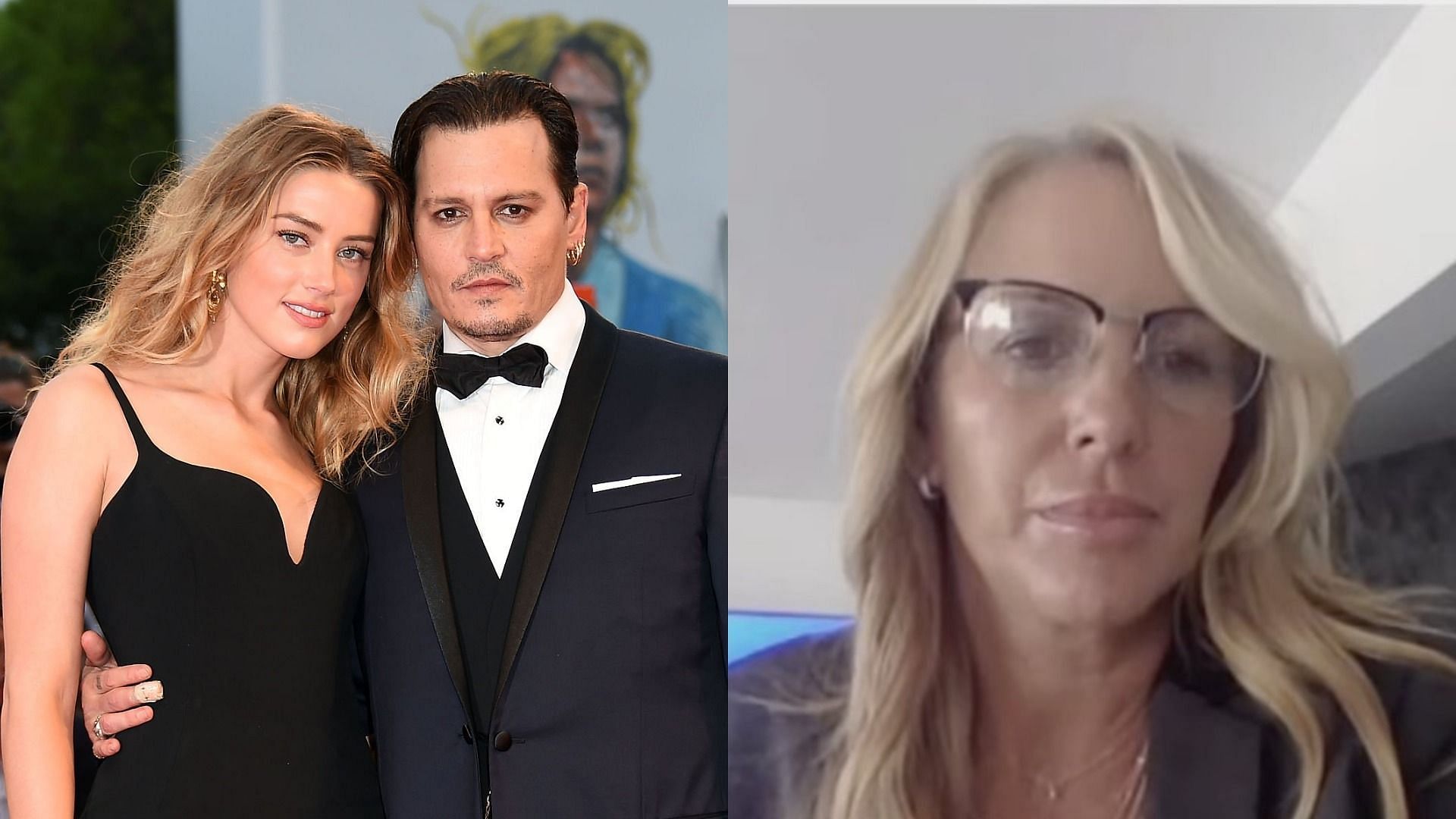 Johnny Depp&#039;s nurse Debbie Lloyd recently testified on his ongoing defamation trial with Amber Heard (Image via Daniele Venturelli/Getty Images and Law &amp; Crime Network/YouTube)
