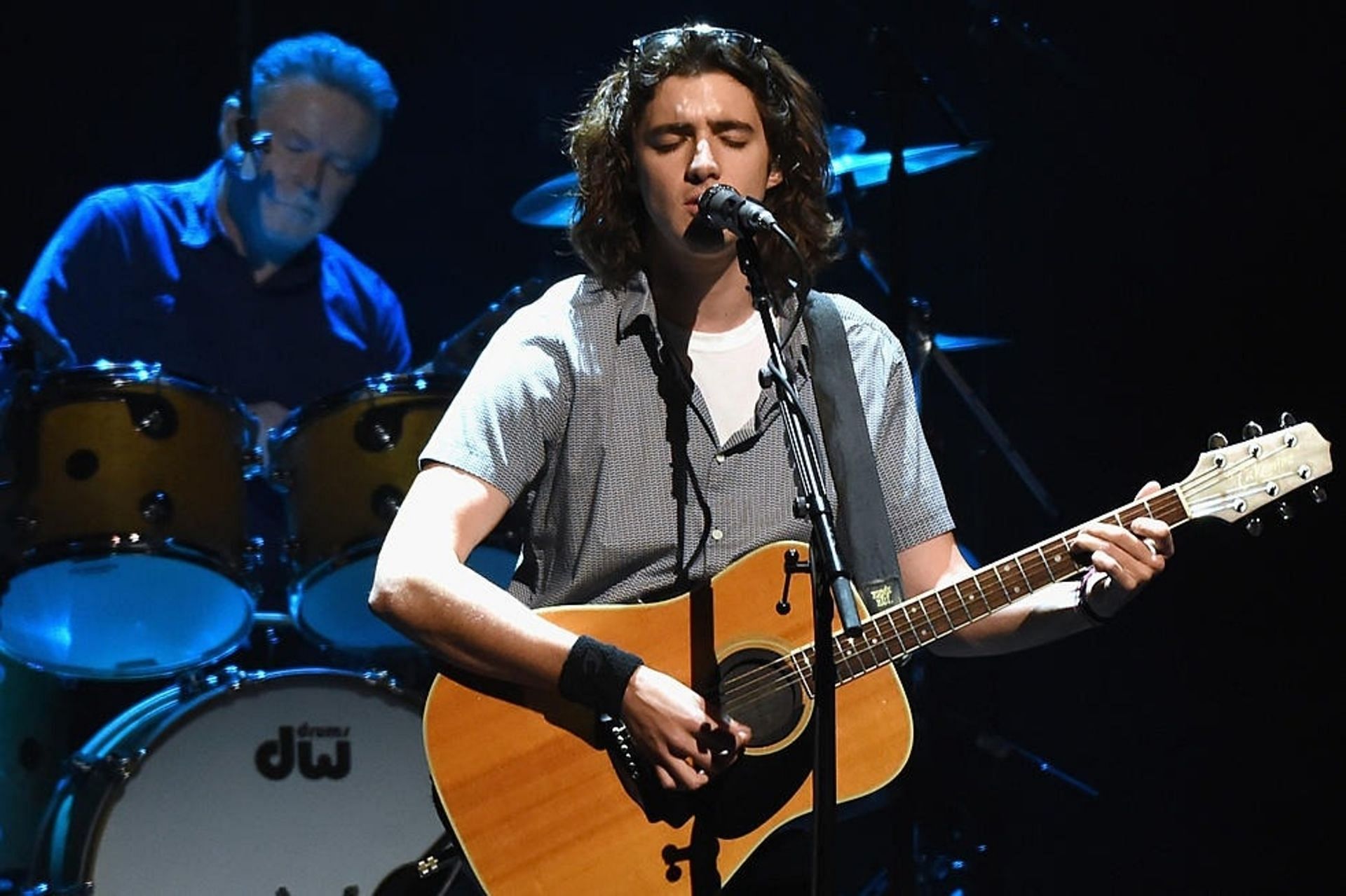 Frey with Eagles (Image via Getty Images/Rick Diamond)