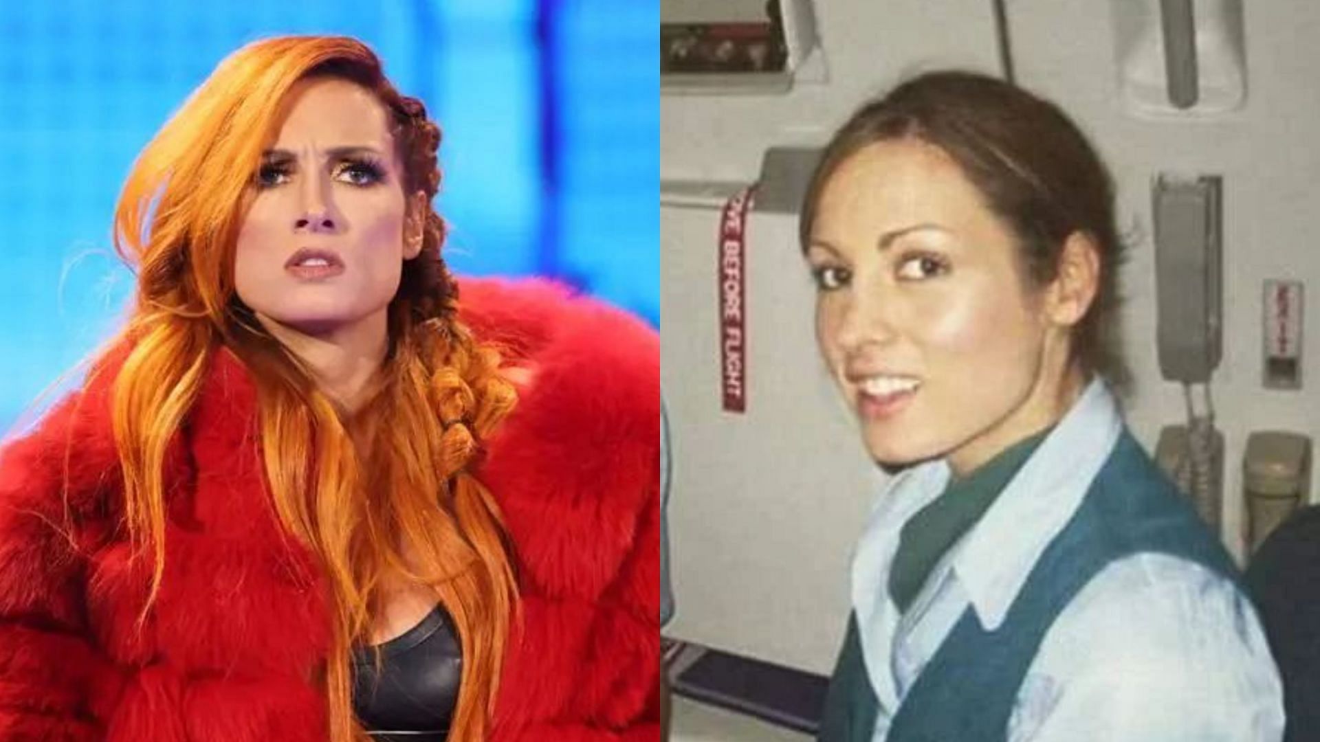 Becky Lynch was once a flight attendant
