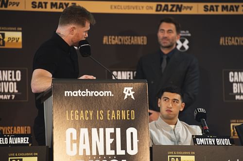 Canelo Alvarez v Dmitry Bivol - Press Conference