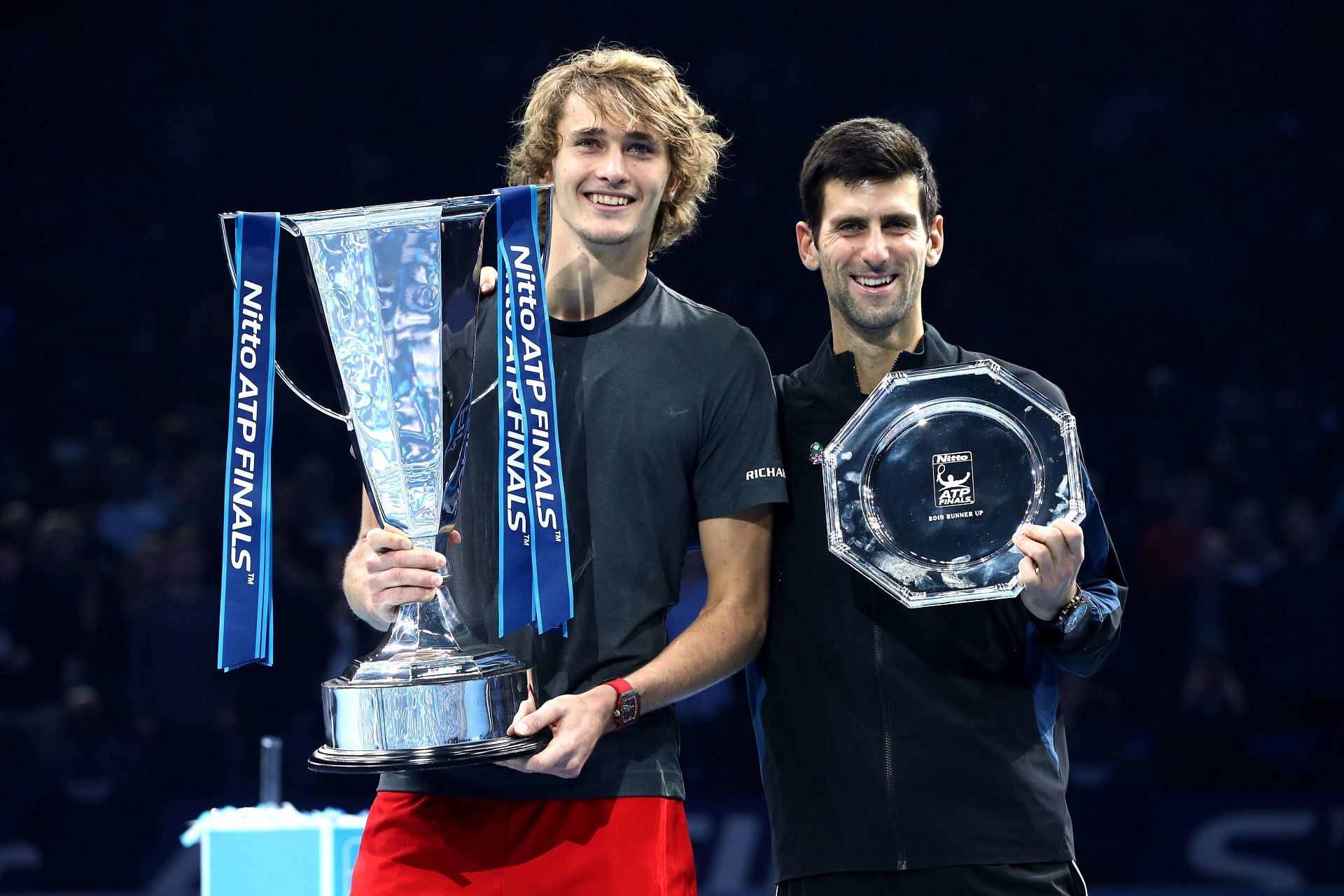 Alexander Zverev has beaten Nadal and Federer once on clay and grass, and Djokovic thrice on hardcourt