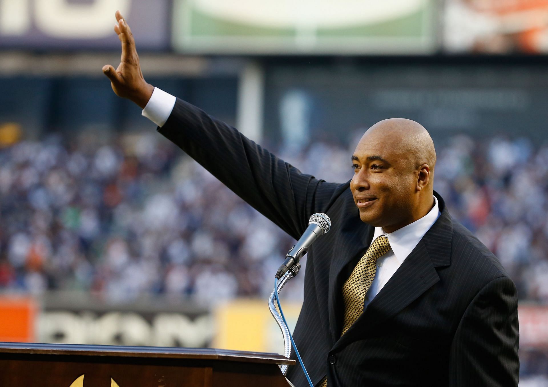 Bernie Williams spent his 16-year career with the New York Yankees
