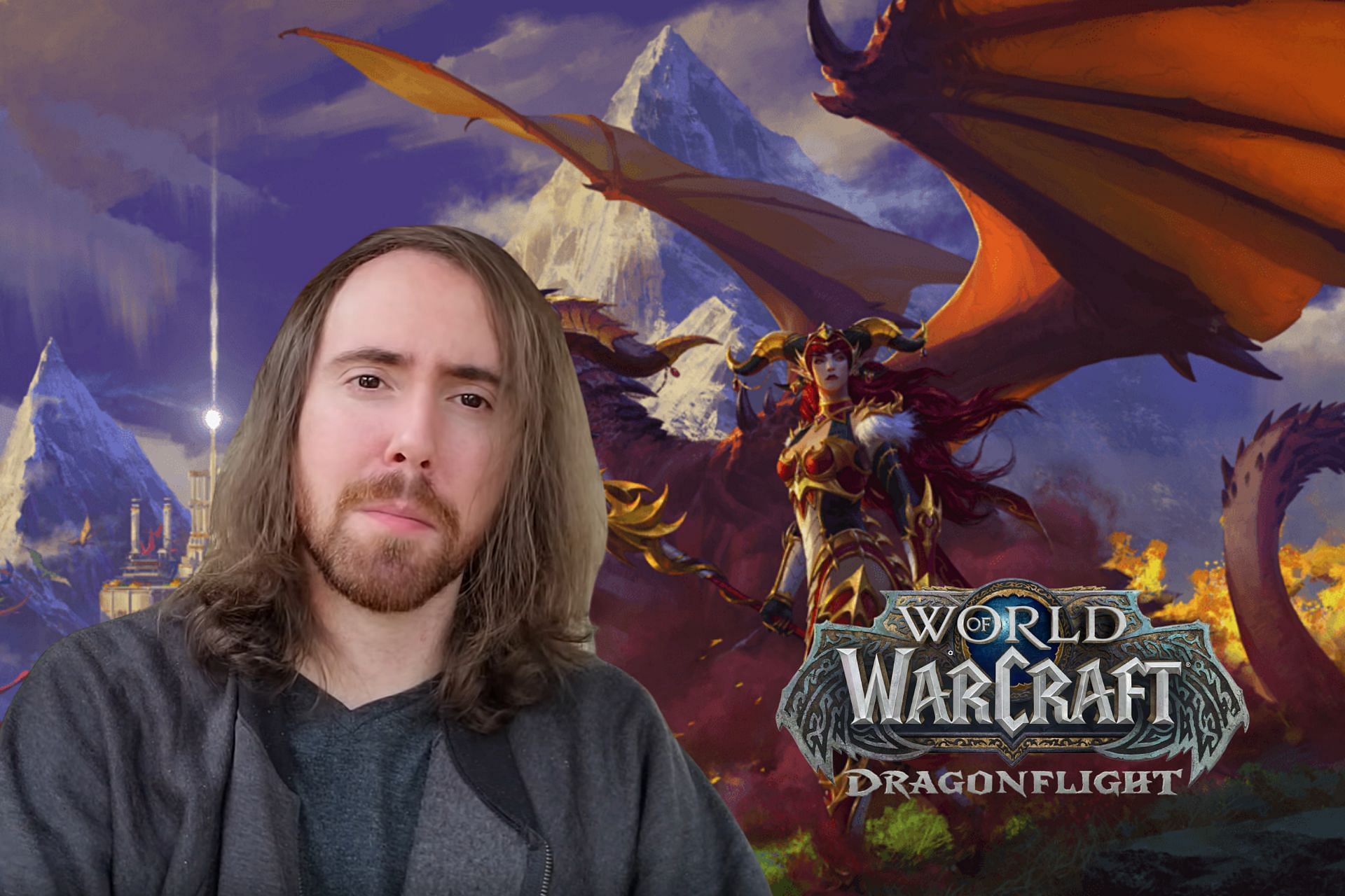 Asmongold has played a lot of WoW (Image via Sportskeeda)