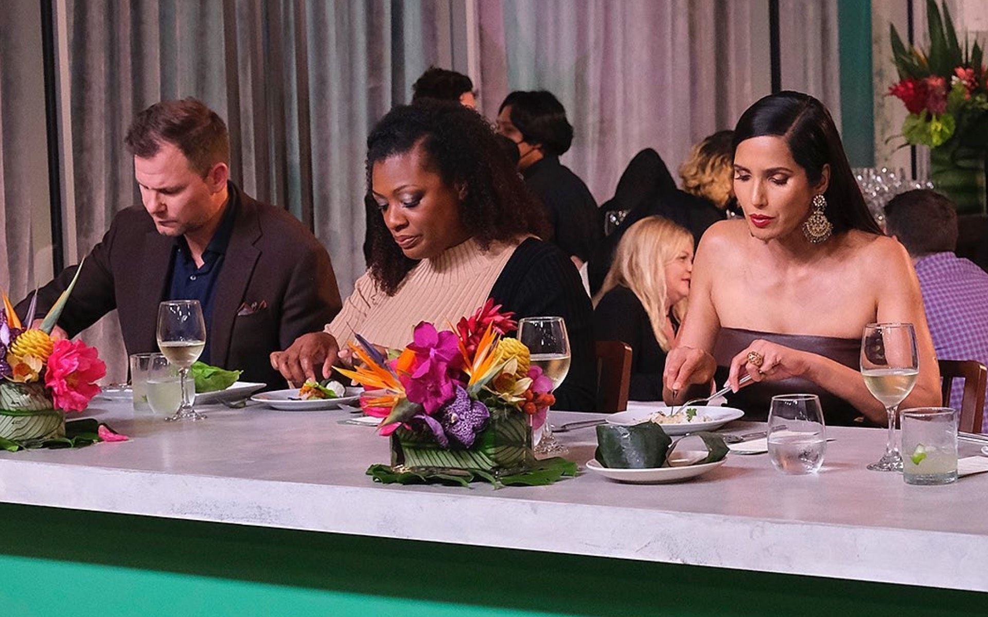 Chefs Tiffany Derry and Hunter Lewis to judge Restaurant Wars in Top Chef Season 19 (Image via bravotopchef/Instagram)