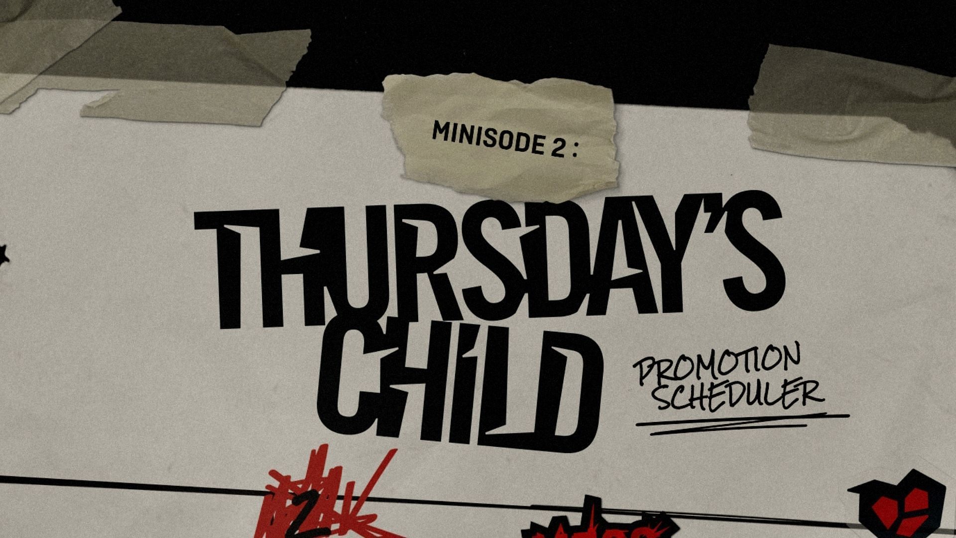 TXT&#039;s minisode 2: Thursday&#039;s Child schedule (Image via @BIGHIT_MUSIC/Twitter)