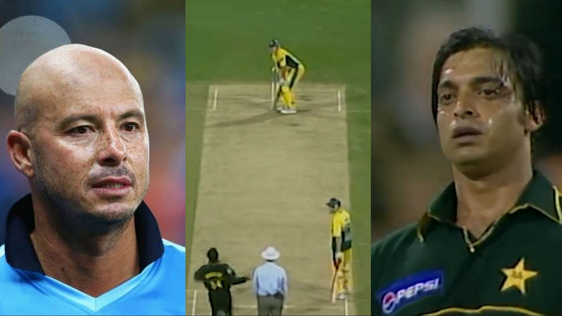 Herschelle Gibbs has reacted to the quick delivery bowled by Shoaib Akhtar