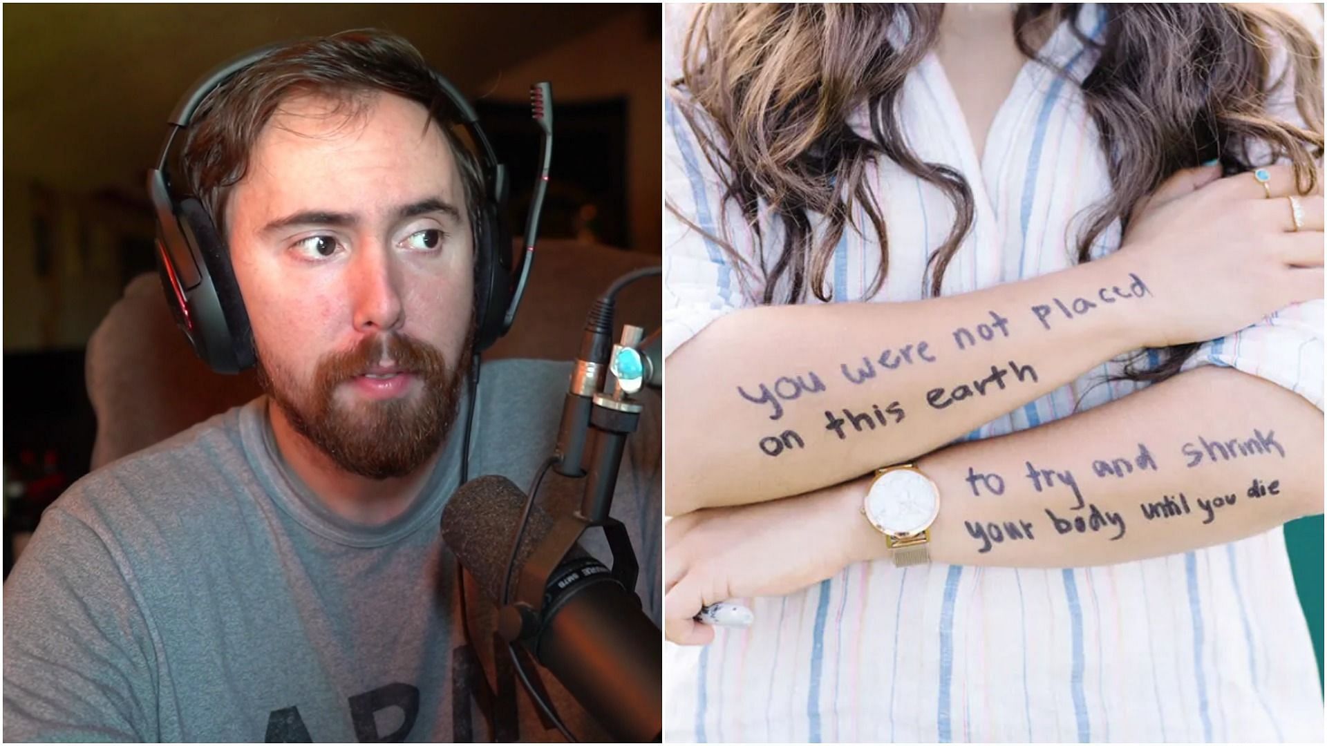 People are mad: Asmongold gives his opinion on the blind-date fatphobia  controversy doing the rounds on the internet