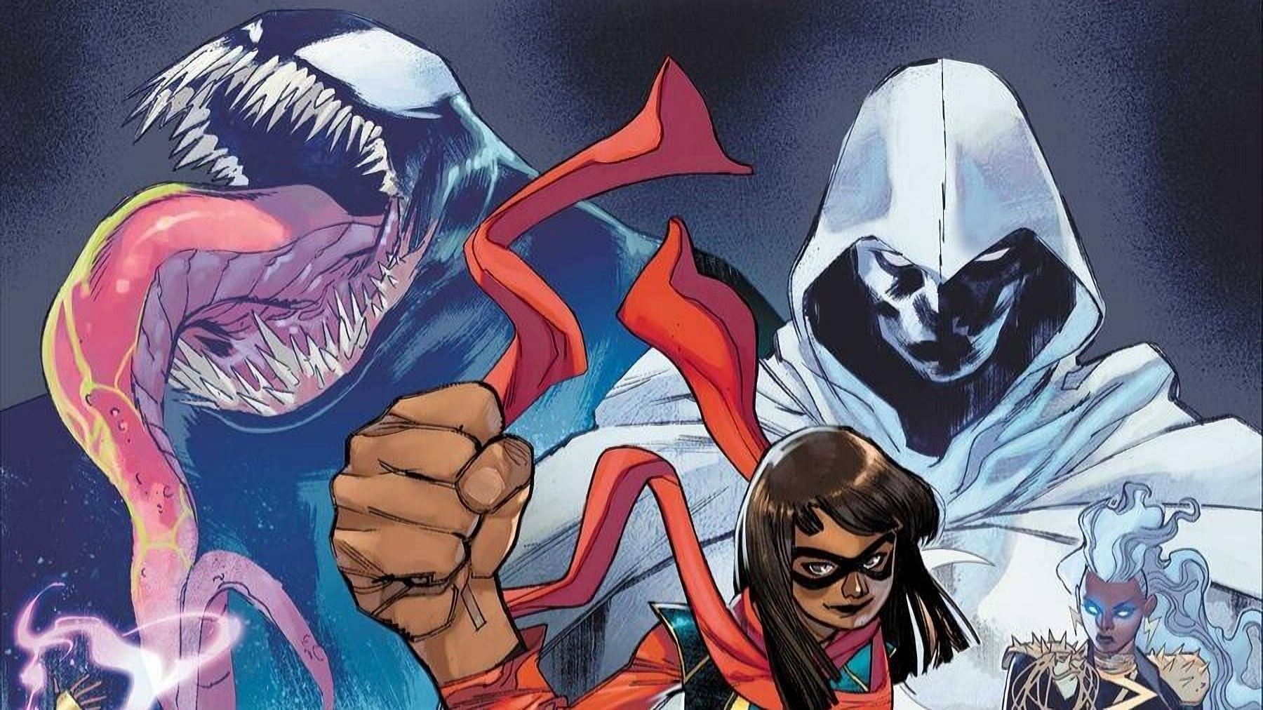 Ms Marvel and Wolverine comic cover (Image via Marvel Comics)