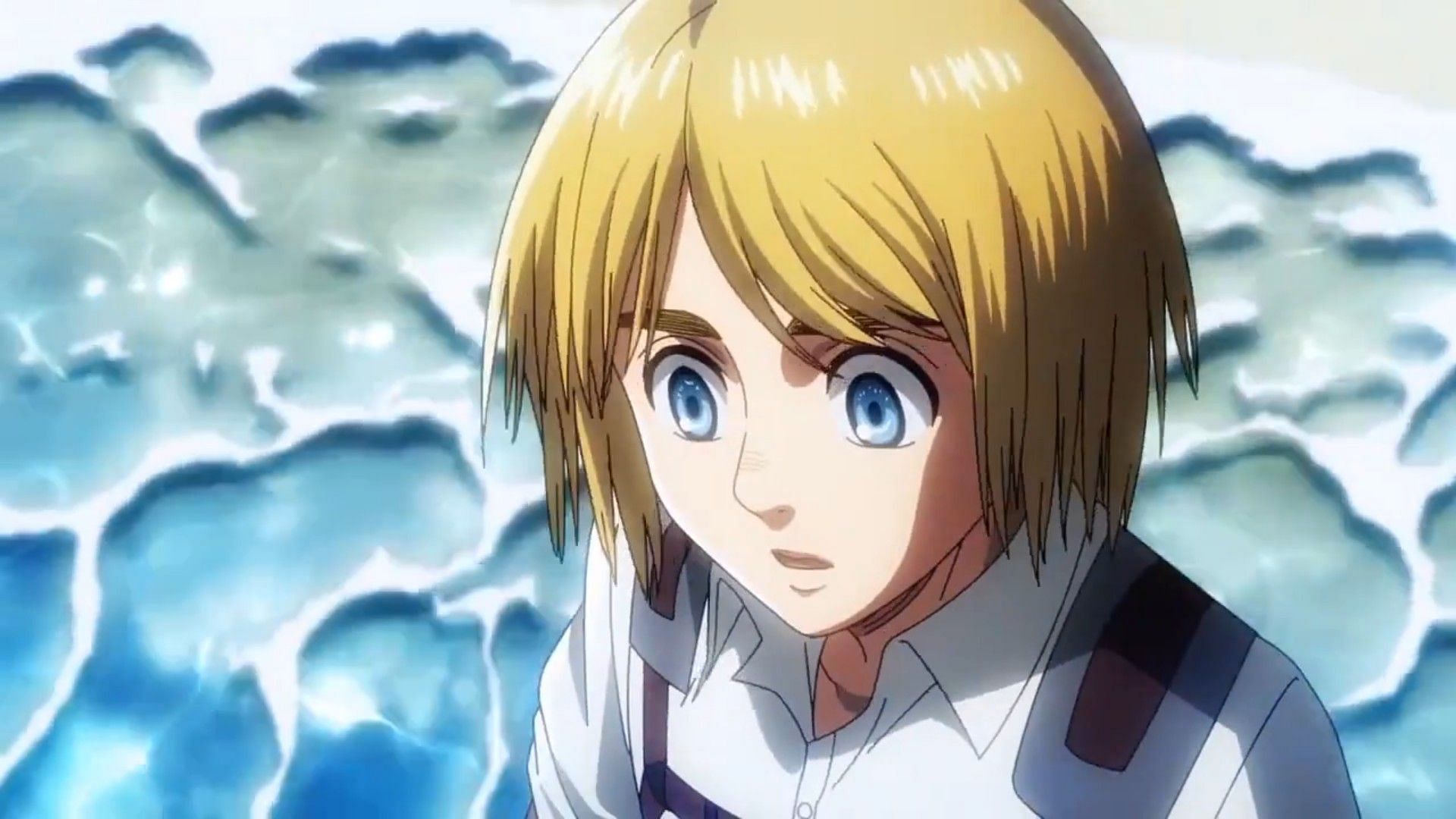 Armin was the smartest among the 104th cadet corps. (Image via Wit)