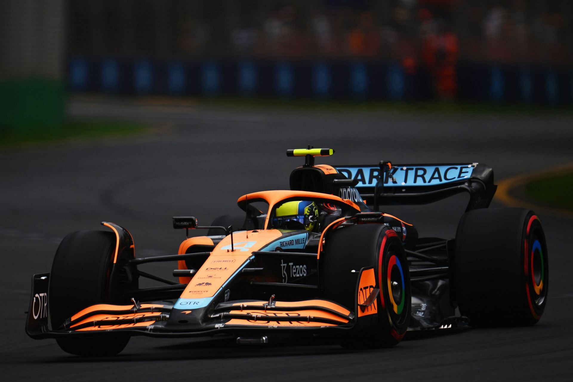 Mclaren topped the timesheets in FP3