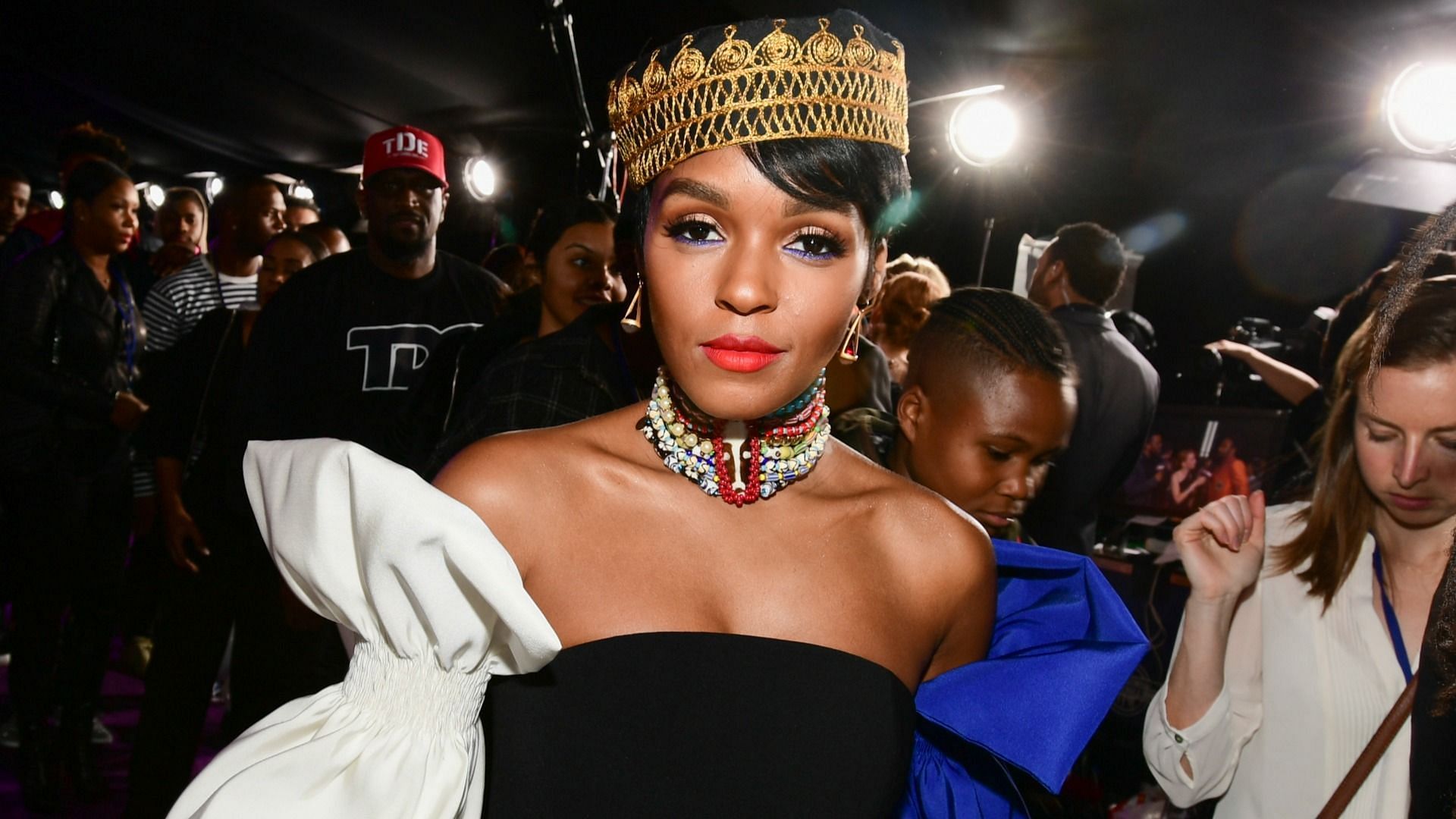 Janelle Monae previously revealed that she is still exploring her identity. (Image via Getty Images/Emma McIntyre)