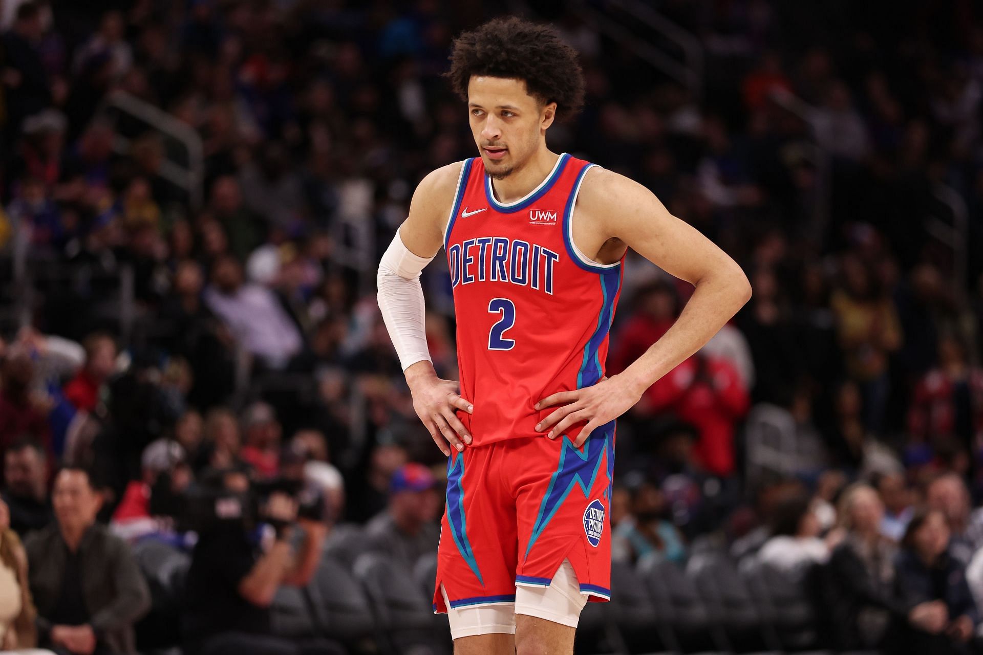 Cade Cunningham of the Detroit Pistons.