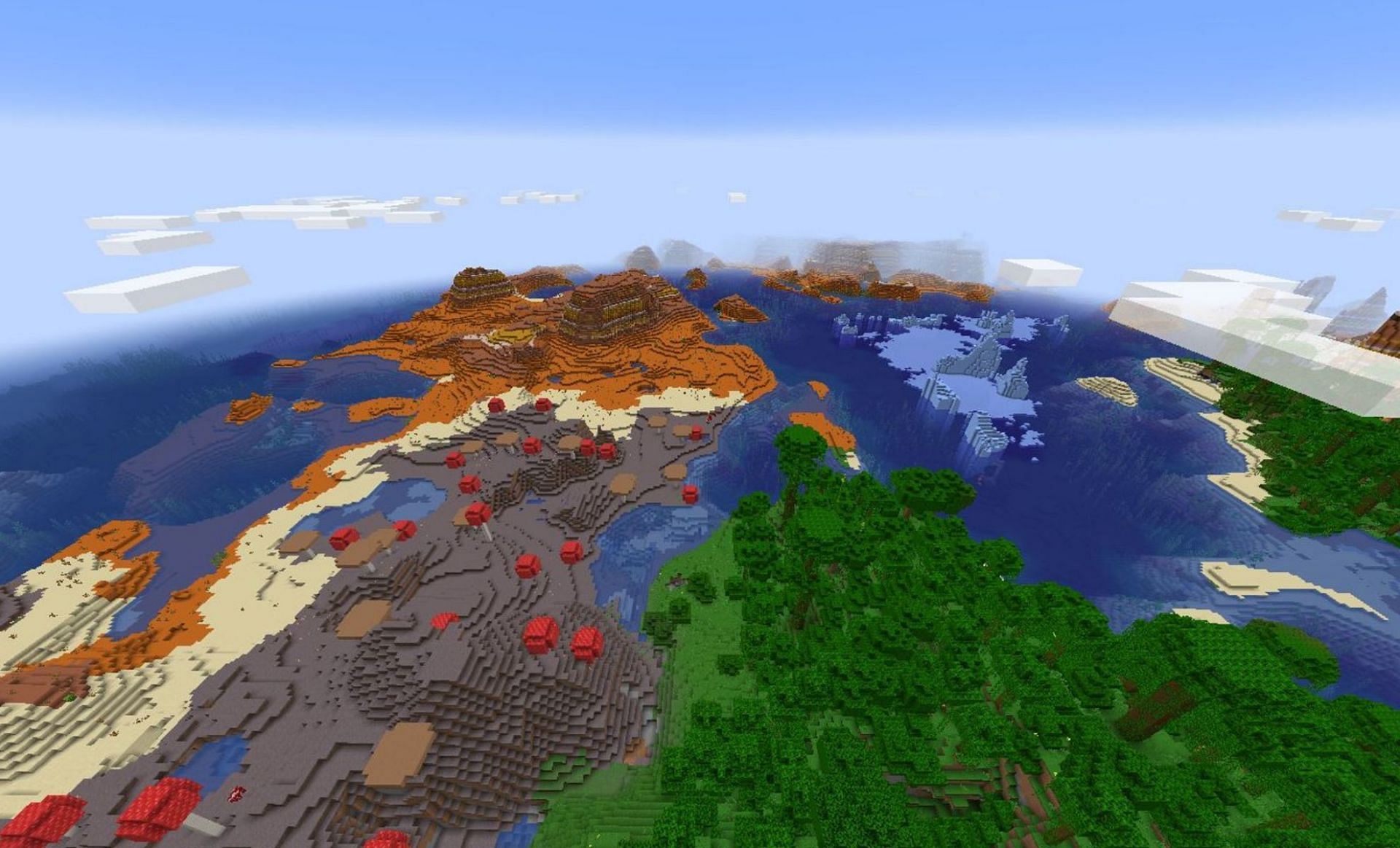 Сид на океан в майнкрафт. Minecraft последняя версия 2023. СИД майнкрафт теплый океан.