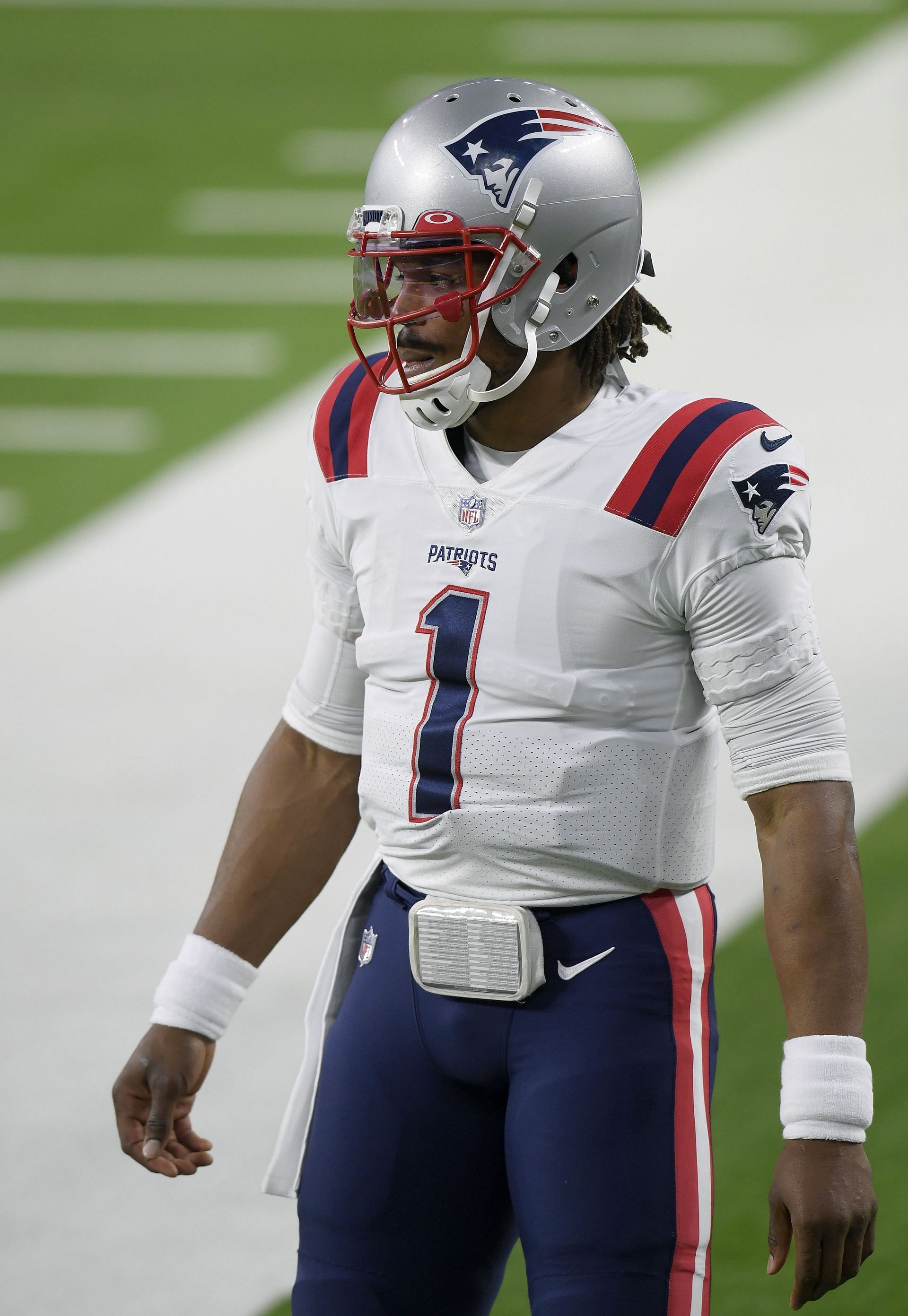 Newton while with the New England Patriots