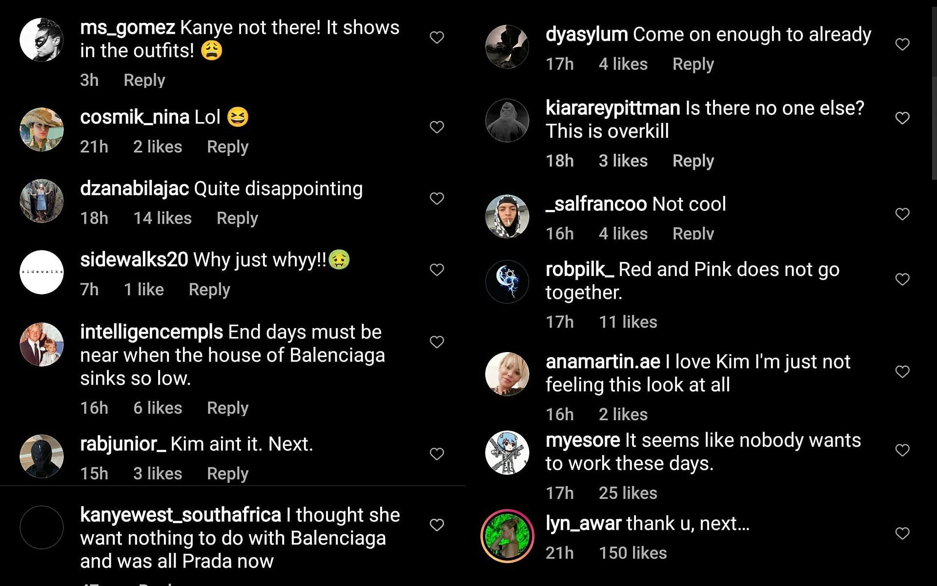 Fans not impressed by the &#039;Kim for Balenciaga&#039; campaign (Image via Sportskeeda)