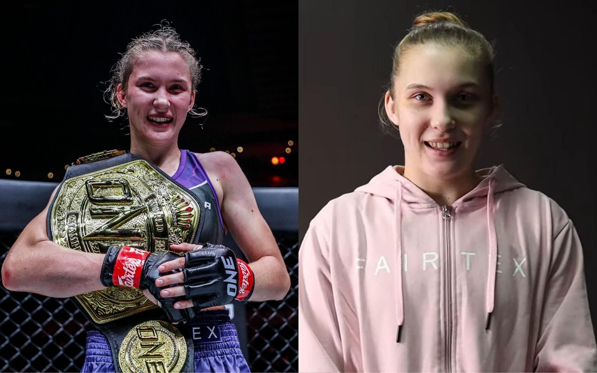 ONE women&#039;s strawweight Muay Thai champion Smilla Sundell recently provided some tips in a YouTube video (Images courtesy: ONE Championship, Fairtex Training Center&#039;s YouTube channel)