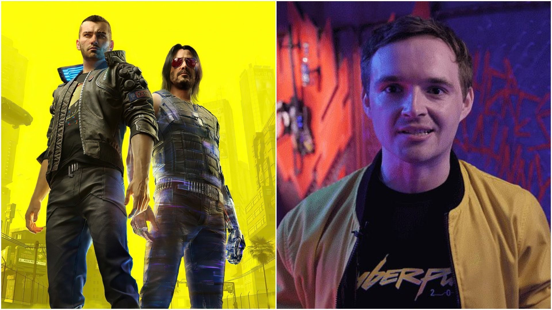 Cyberpunk 2077 V Johnny Silverhand Game Characters 4K Wallpaper