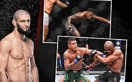 Usman's almost handicapped, Adesanya gives his back easily - Khamzat Chimaev believes Kamaru Usman and Israel Adesanya are not on his level