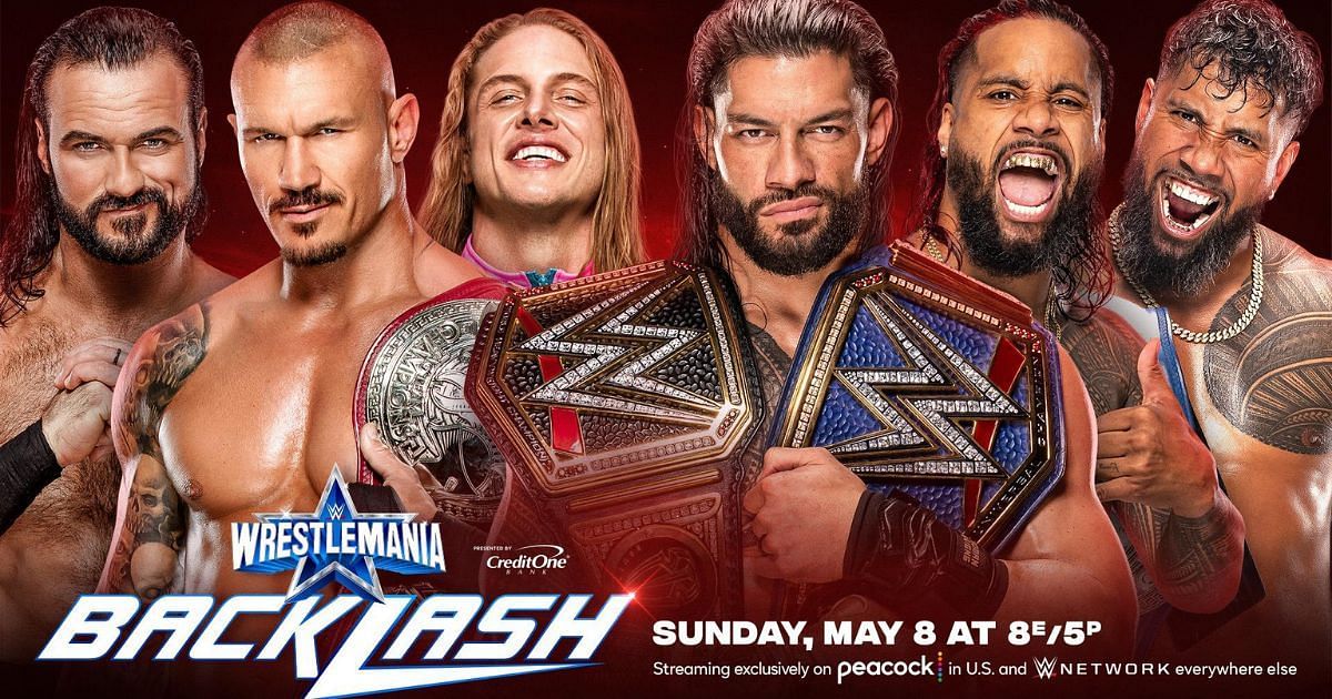 Wrestlemania Backlash 2022 Is First WWE PLE Since 2020 Without World Title Match 2