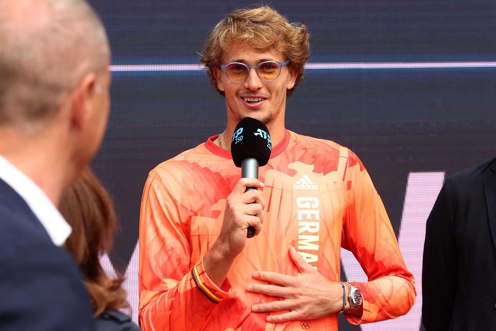 Alexander Zverev at the BMW Open Press Conference
