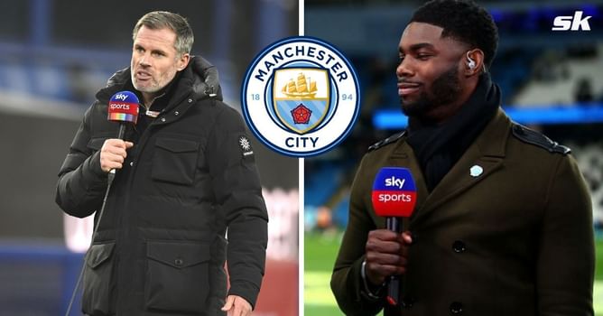 “Never”, “He’s an absolute joy” – Jamie Carragher disagrees with Micah Richards while naming greatest ever Manchester City player
