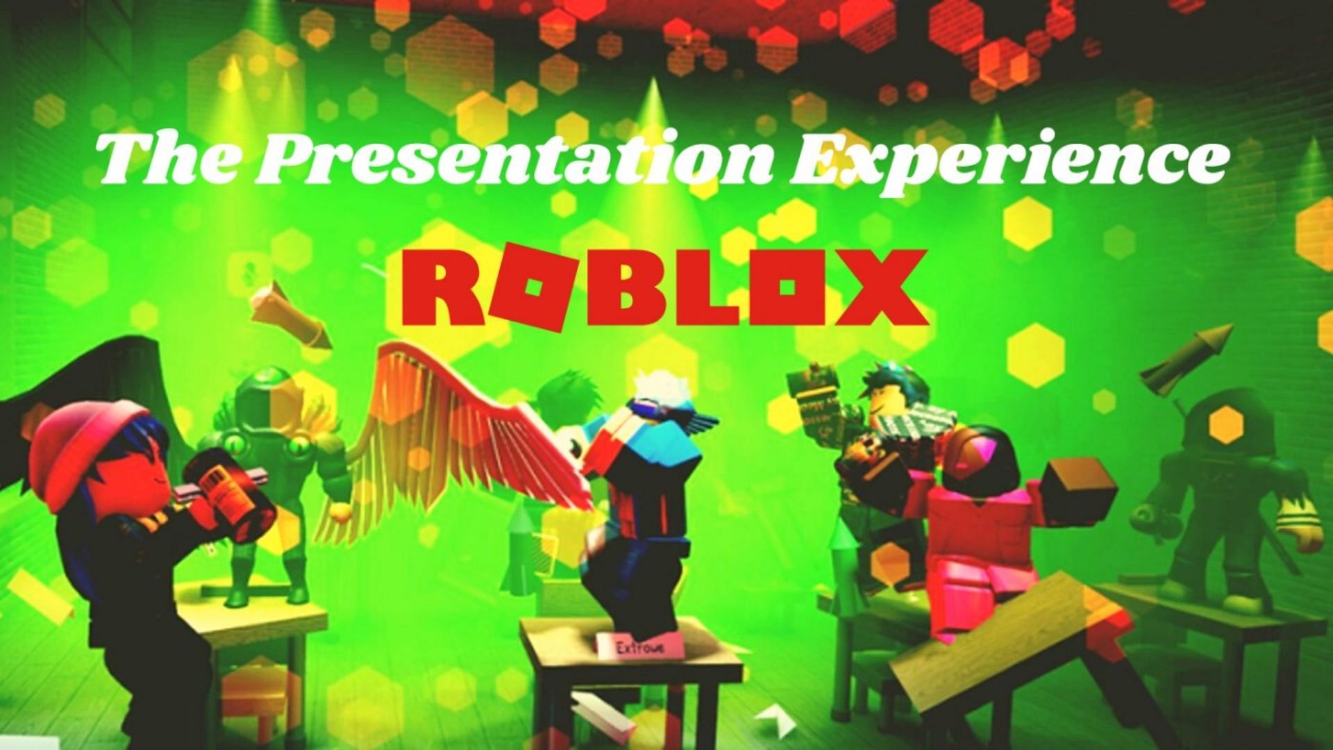 roblox the presentation experience group name